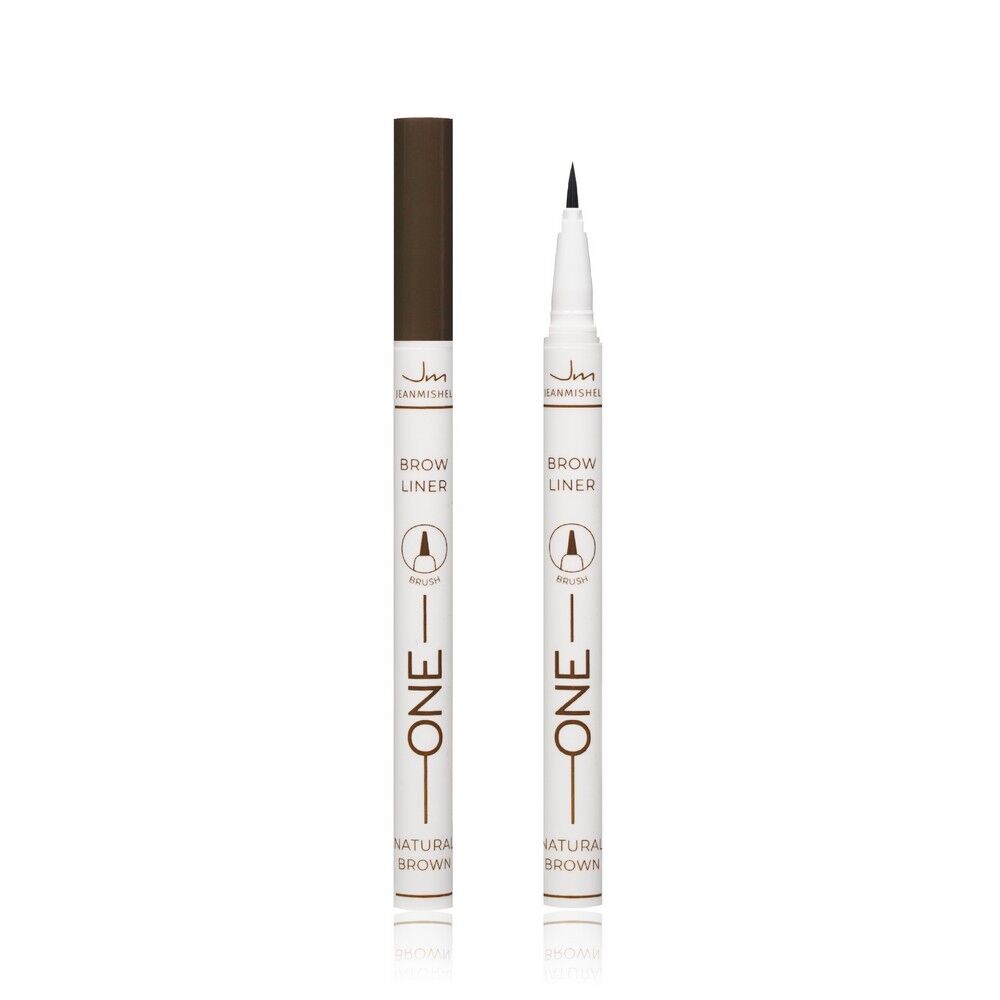 Фломастер для бровей Jeanmishel Brow Liner Brush " One " , 02 , 0,7мл 3130707 фото 1