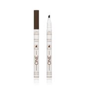 Фломастер для бровей Jeanmishel Brow Liner Triple Brush " One " , 02 , 0,7м 3130799 фото 1