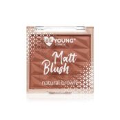 Румяна для лица BeYoung Matt Blush Natural brown 6,5г 3139432 фото 1