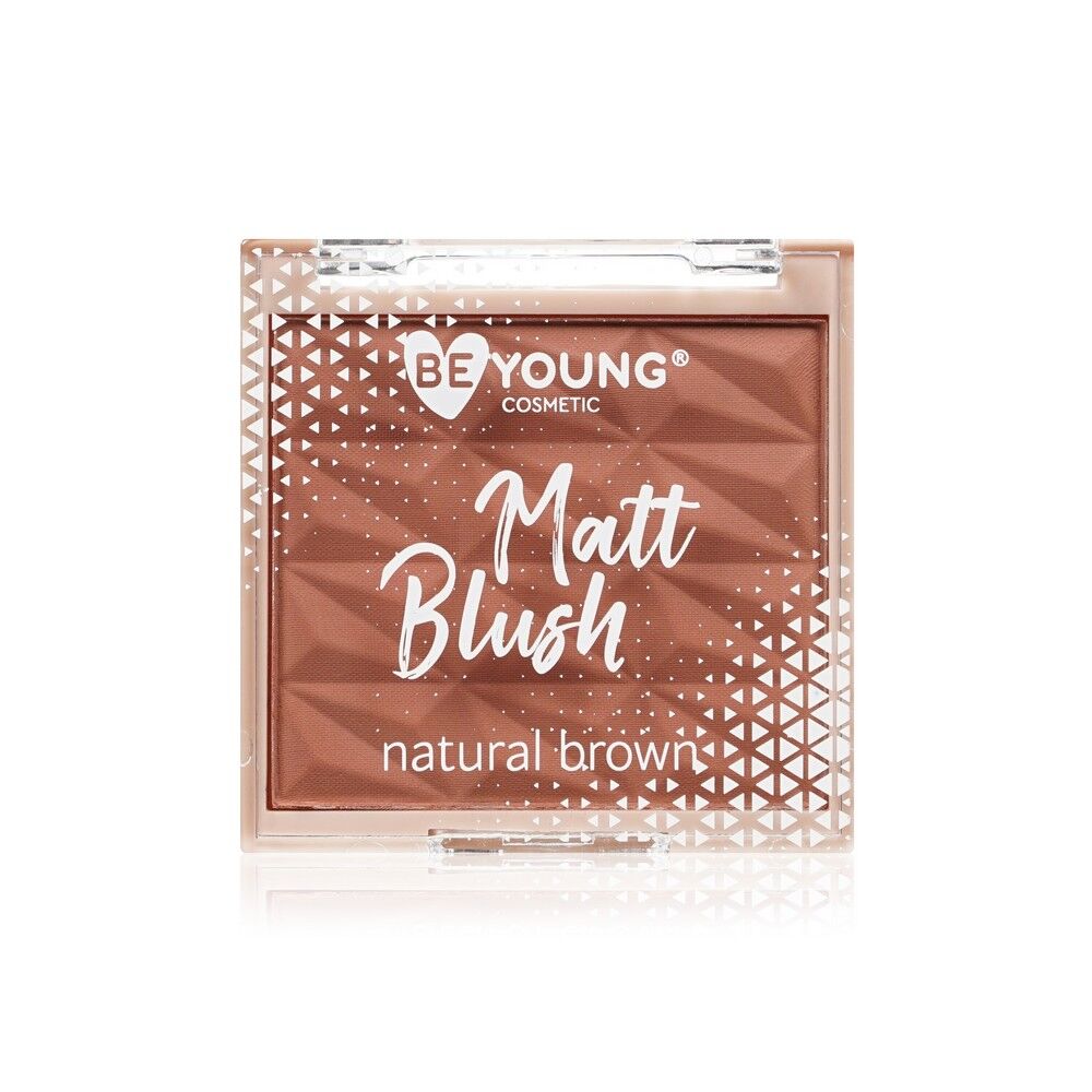 Румяна для лица BeYoung Matt Blush Natural brown 6,5г 3139432 фото 1