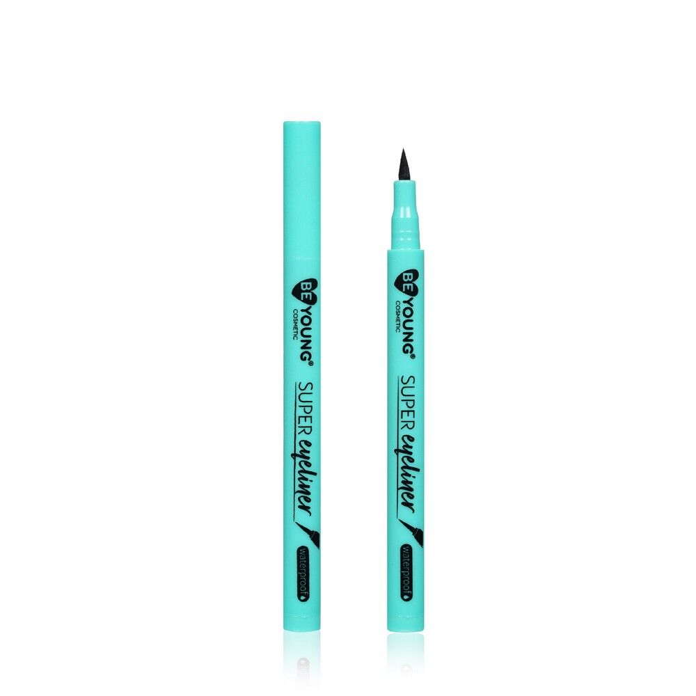 Подводка - фломастер для век BeYoung Super eyeliner Черная 0,5г 3139466 фото 1