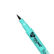 Подводка - фломастер для век BeYoung Super eyeliner Черная 0,5г 3139466 фото 3