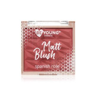 Румяна для лица BeYoung Matt Blush Spanish Rose 6,5г