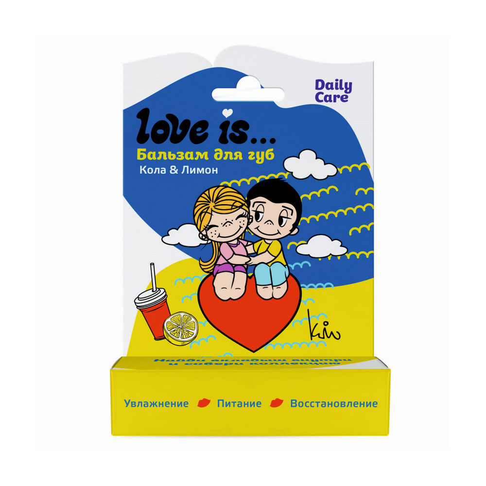 Бальзам для губ Love is... " Кола & лимон " 4,2г 3141379 фото 1