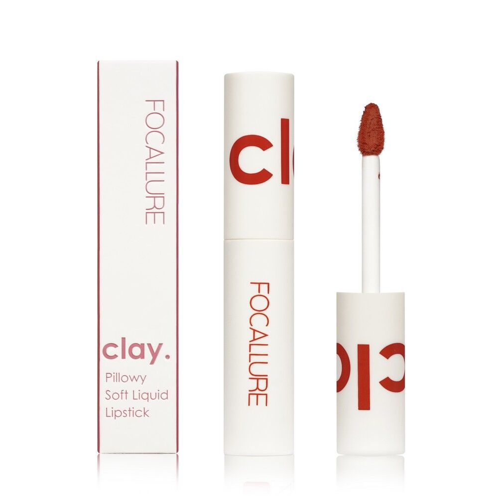 Суперстойкая жидкая помада для губ Focallure Clay Pillowy Soft Liquid Lipst 3142744 фото 1