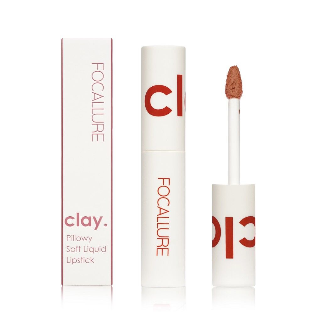 Суперстойкая жидкая помада для губ Focallure Clay Pillowy Soft Liquid Lipst 3142743 фото 1