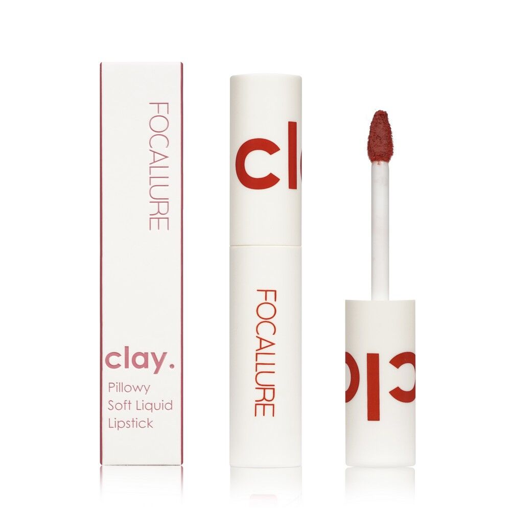 Суперстойкая жидкая помада для губ Focallure Clay Pillowy Soft Liquid Lipst 3142747 фото 1