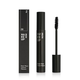 Тушь для ресниц Make Up Factory Even More volume mascara 01 Черный 15мл