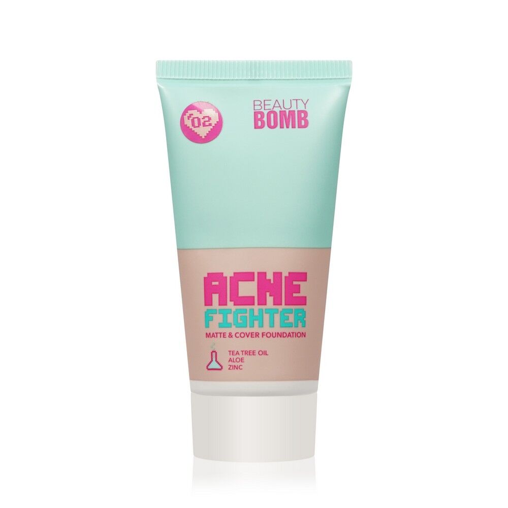 Тональный крем для лица Beauty Bomb Matte & cover foundation ACNE Fighter 0 3144340 фото 1