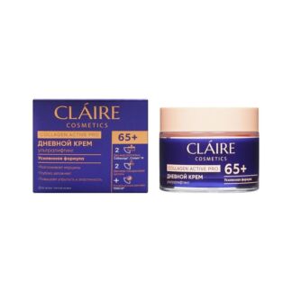 Дневной крем для лица Claire Cosmetics Collagen Active Pro 65+ 50мл