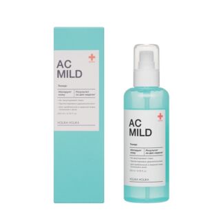 Тонер для лица против покраснений и акне Holika Holika AC Mild для проблемн