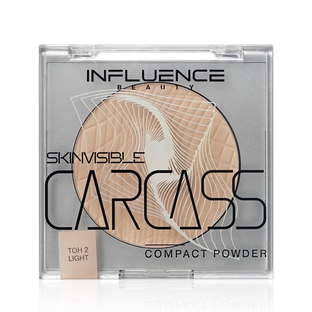 Компактная пудра для лица Influence Beauty Skinvisible Carcass 02 , 4,2г 3131546 фото 1