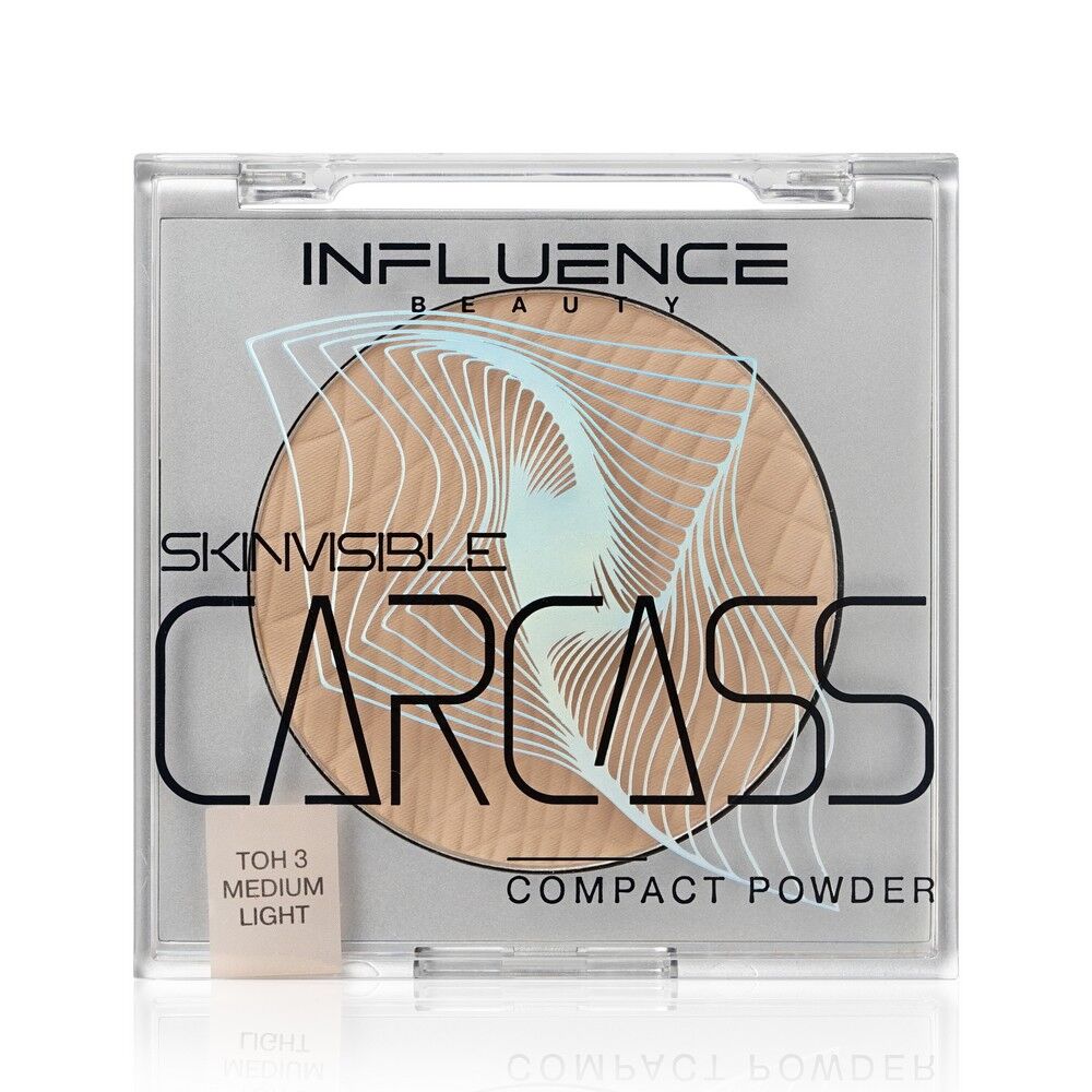 Компактная пудра для лица Influence Beauty Skinvisible Carcass 03 , 4,2г 3131547 фото 1