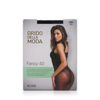 Женские колготки Grido della Moda Fancy 40den Nero 2 размер