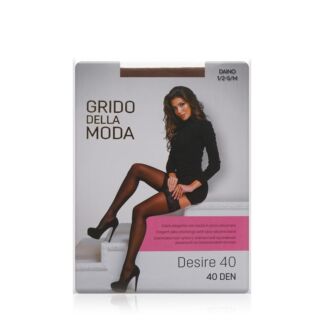 Женские чулки Grido della Moda Desire 40den Daino 2 размер