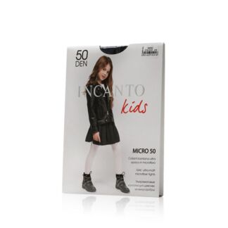 Детские колготки INCANTO Kids Micro 50den Nero , р.116-122