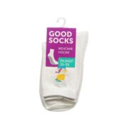 Женские носки Good Socks Лимон/Лимонад Белый р.35-39 3137307 фото 1