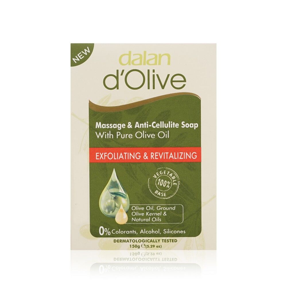 Мыло туалетное Dalan d'Olive " Massage & Anti-Cellulite Soap " 150г 3137774 фото 1