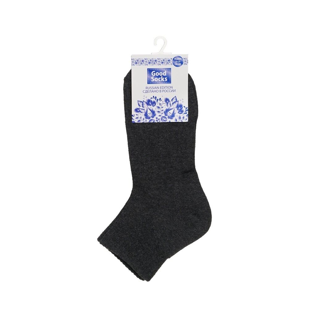 Женские укороченные носки Good Socks C1218 Серый р.23-25 3142250 фото 1