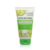 Скраб для лица Floresan Cucumber Garden с экстрактом огурца и с гликолиевой