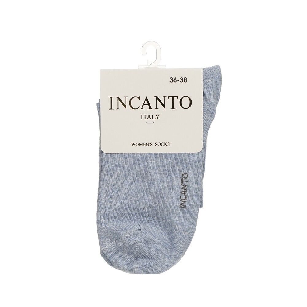 Женские однотонные носки INCANTO IBD733003 Azzurro р.36-38 3136837 фото 1