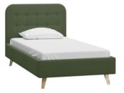 Кровать Динс 90 Velvet Olive фото 1