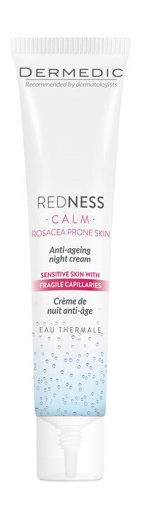 Антивозрастной ночной крем для лица Dermedic Redness Calm Anti-Aging Night фото 1