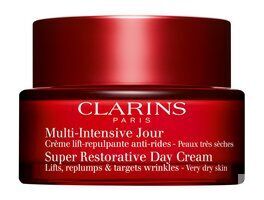 Антивозрастной дневной крем для сухой кожи лица Clarins Multi-Intensive Sup