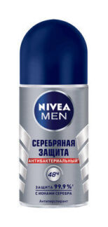 Дезодорант Nivea Дезодорант-антиперспирант роликовый Серебряная защита