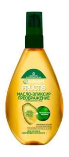 Несмываемое масло для сухих и поврежденных волос Garnier Fructis  Масло-эли