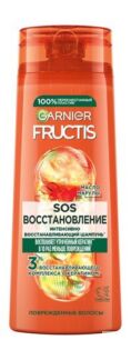 Шампунь для секущихся и очень поврежденных волос Garnier Fructis SOS восста