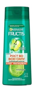 Шампунь для ослабленных  волос, склонных к выпадению Garnier Fructis Рост в