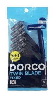 Одноразовые cтанки для бритья Dorco TD708N Twin Blade 5 plus 1 Disposable R