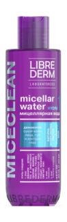 Мицеллярная вода для сухой кожи лица Librederm Miceclean Hydra 1 Micellar W