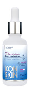 11% пилинг для проблемной кожи лица Icon Skin Re:Program 11% Anti-Acne Smar