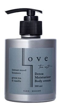 Крем-детокс для тела с ароматом ванили Love Tea Art Detox Moisturizer Body фото 1