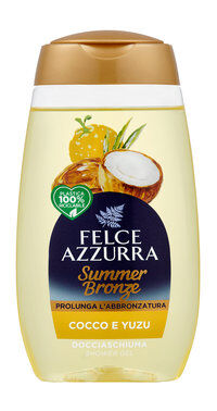 Гель для душа с ароматом кокоса и юдзу Felce Azzurra Summerbronze Coconut A фото 1