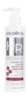 Кондиционер для окрашенных волос с кокосовым маслом Solomeya Hair Rescue Co