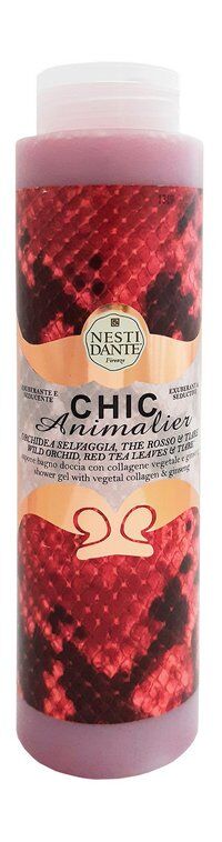 Гель для душа Nesti Dante Chic Animalier Red Shower Gel фото 1