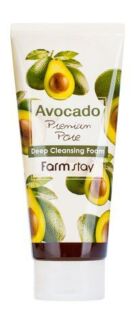 Очищающая пенка для лица с экстрактом авокадо FarmStay Avocado Premium Pore