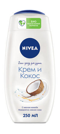 Гель для душа Nivea Крем-кокос Гель для душа фото 1