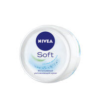 Крем для тела Nivea Soft крем увлажняющий с витаминами фото 1