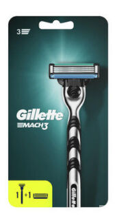 Станок для бритья со сменными кассетами Gillette Mach3 Base Razor 2