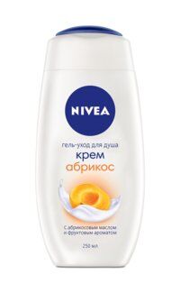 Гель для душа Nivea Крем-абрикос Гель-уход для душа фото 1