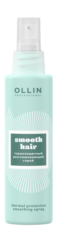 Термозащитный разглаживающий спрей для волос Ollin Professional Smooth Hair фото 1