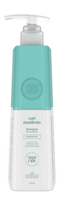 Шампунь для вьющихся и непослушных волос Nishlady Curl Manifesto Shampoo фото 1