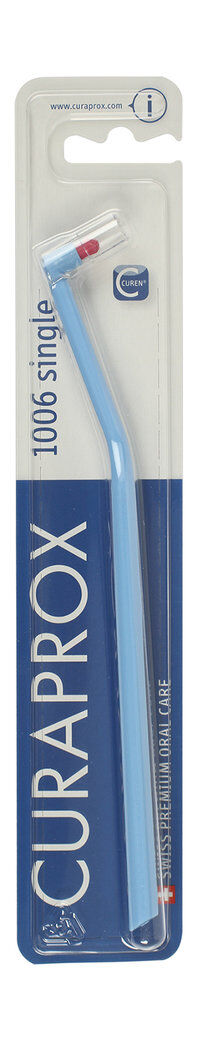 Монопучковая зубная щетка Curaprox Toothbrush 1006 Single and Sulcular фото 1