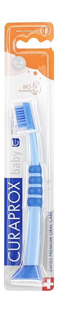 Мягкая зубная щетка для детей 0-4 лет Curaprox Toothbrush Baby фото 1