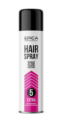 Лак для волос экстрасильной фиксации Epica Professional Hair Spray Extra фото 1