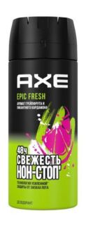 Дезодорант-аэрозоль с ароматом грейпфрута и кардамона AXE Epic Fresh